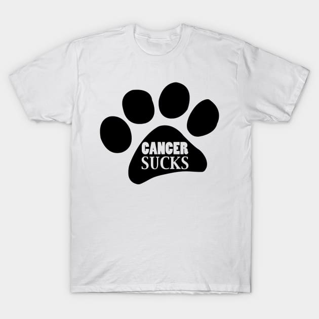 Dog Cancer Sucks T-Shirt by KevinWillms1